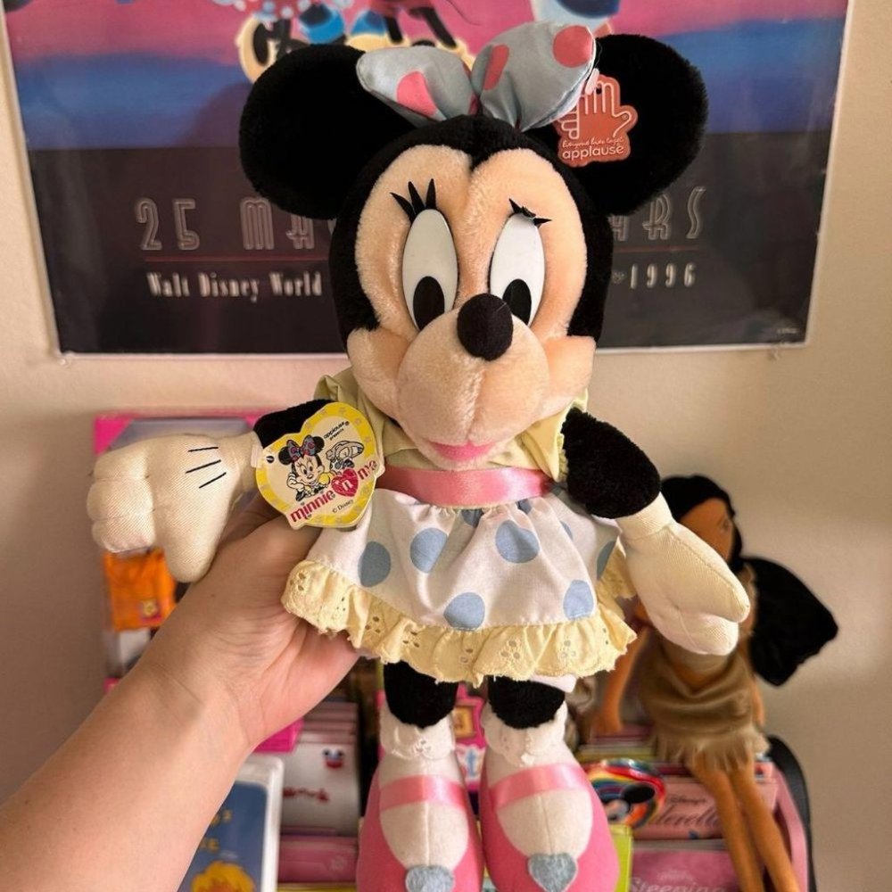 VINTAGE APPLAUSE POLKA DOT MINNIE N' ME